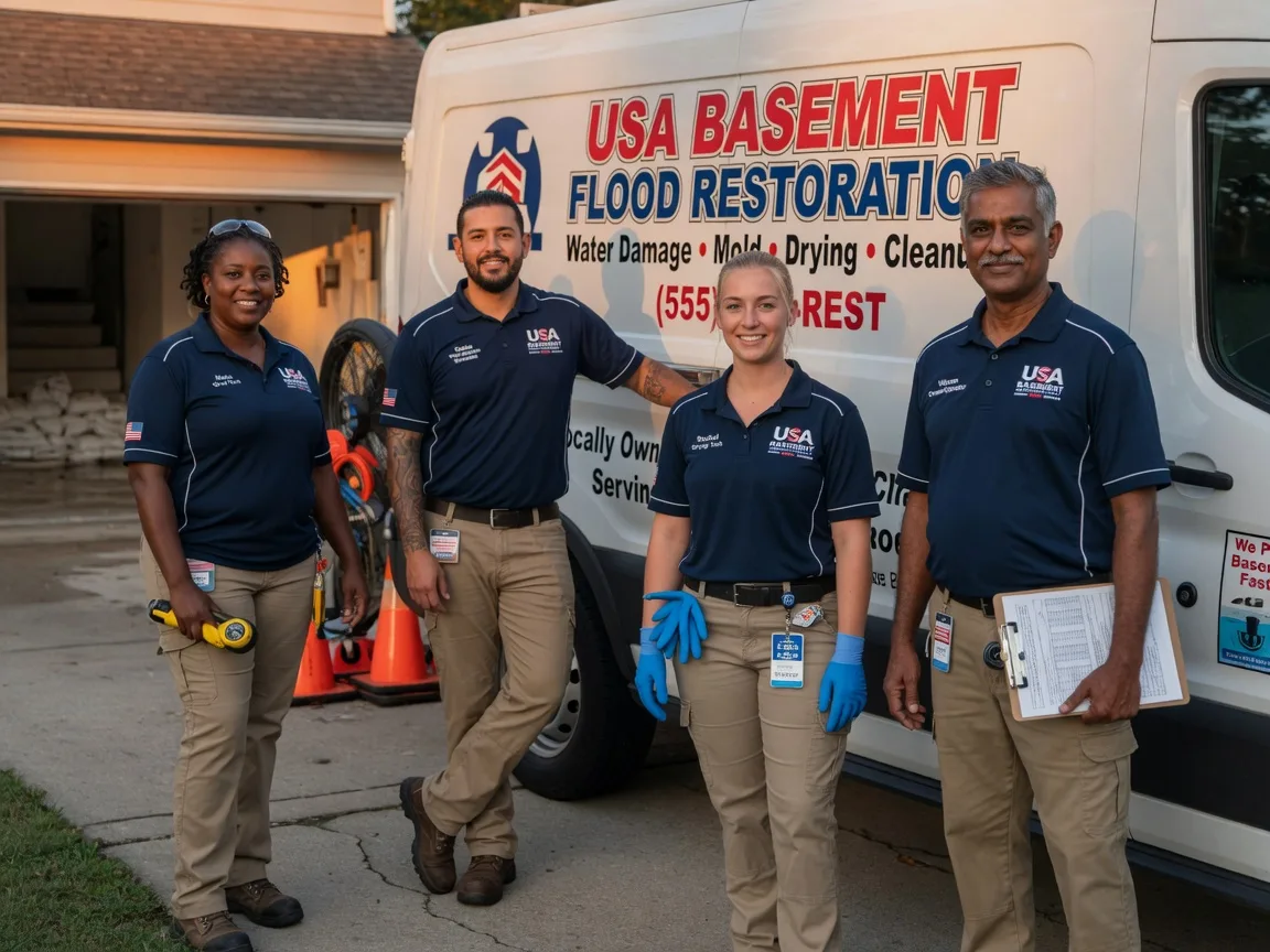 Basement Flood Cleanup company in Opp, AL